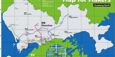 地図の深圳図メーカー