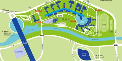 地図の深セン大学